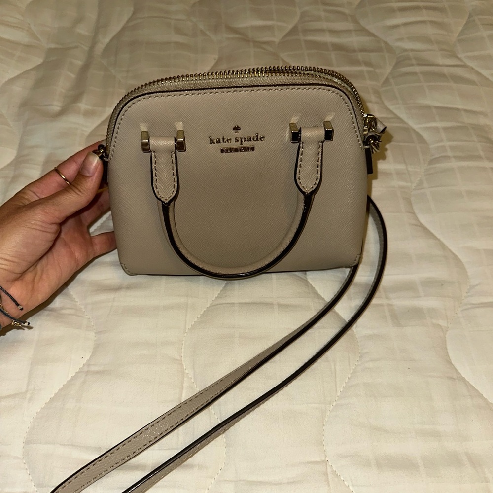 Kate Spade Taupe Crossbody Bag